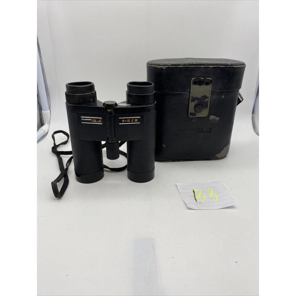 Rare Vintage FUJINON MEIBO 10 X 32 MARINE TESTED BINOCULARS FROM JAPAN